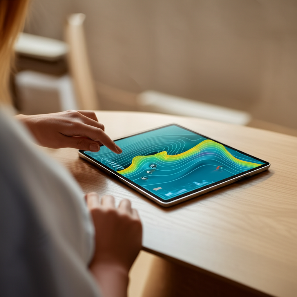 Person using AI assistant